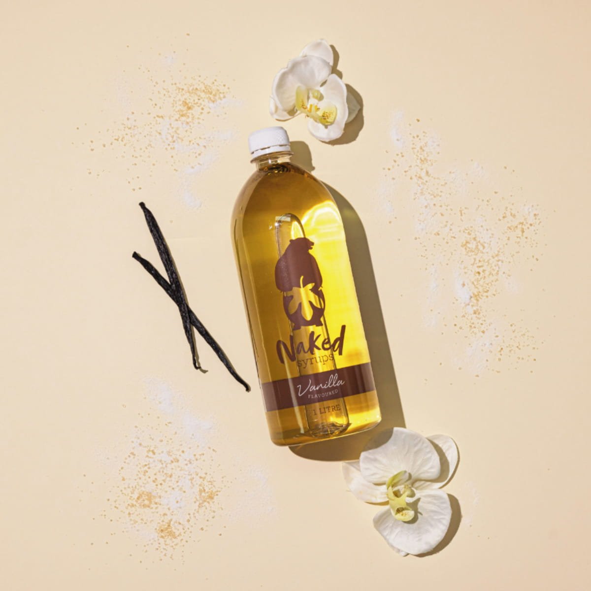 Naked Vanilla Syrup (1 Litre) — Caffeine Solutions @ Home